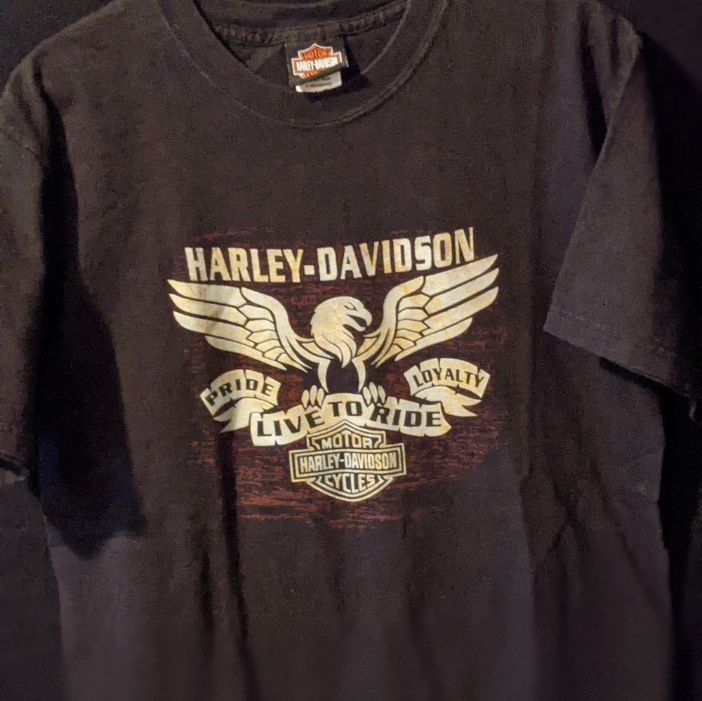 Kansas City Eagle Cotton Graphic T-Shirt medium